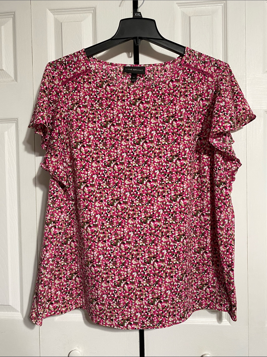 Pretty Lane Bryant Lightweight Colorful Top Shirt Blouse Size 20